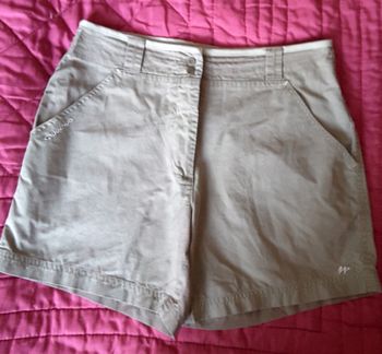 Used Quechua Short Rando Femme Kaki Size 38 bike