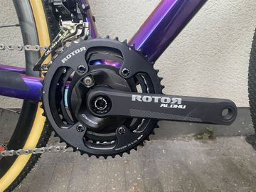 Tweedehands Rotor aldhu inspider Powermeter 2025 Drivetrain & Pedals