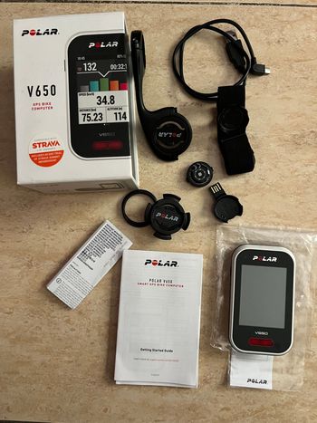 Used Polar Polar V650 Ciclocomputador c/GPS CONsensor fr. cardiaca 2022 bike — image 1 of 4