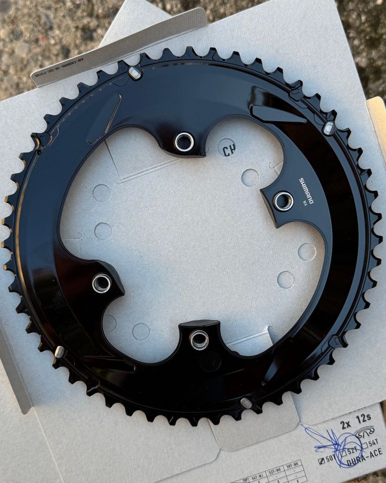Used Shimano Corone dura ace 52/36 nuove 2025 bike — image 3 of 7