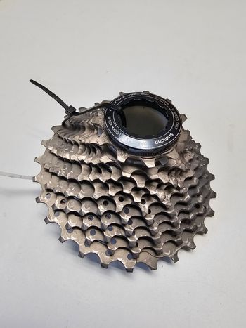 Used Shimano Dura-Ace 11-28 Cassette 11spd bike — image 2 of 3
