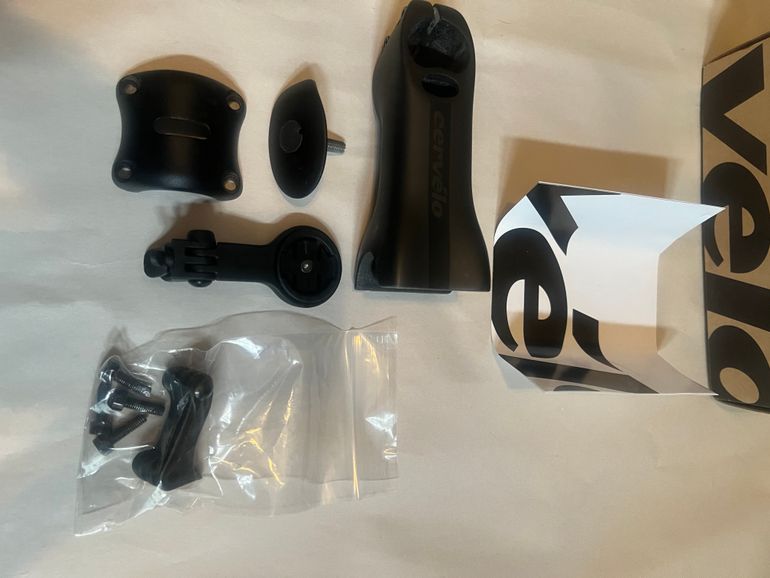 Used Cervelo Road Stem ST 31 100mm with computer mount bike — image 4 of 6