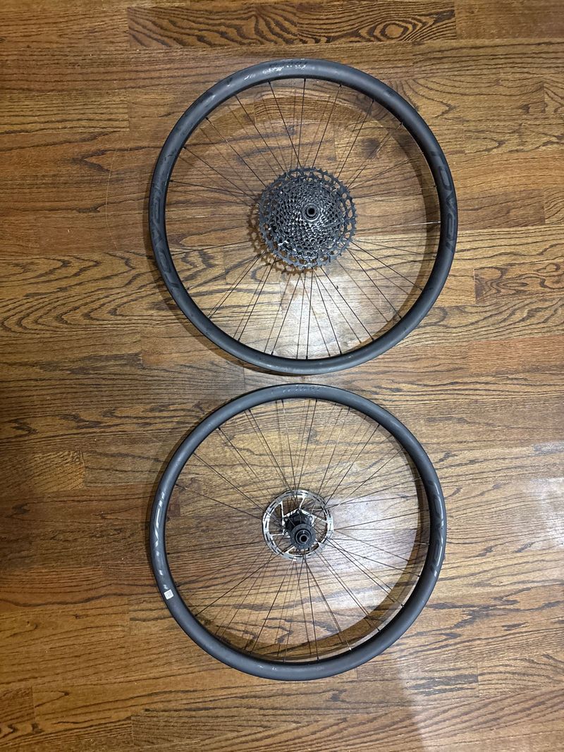 Used Roval Terra C wheelset 2024 bike