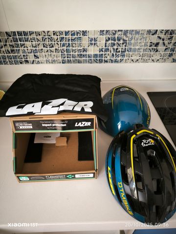 Lazer Z1 KinetiCore Helmet Edicion Tour de Francia 2025 Cycling Accessories d'occasion