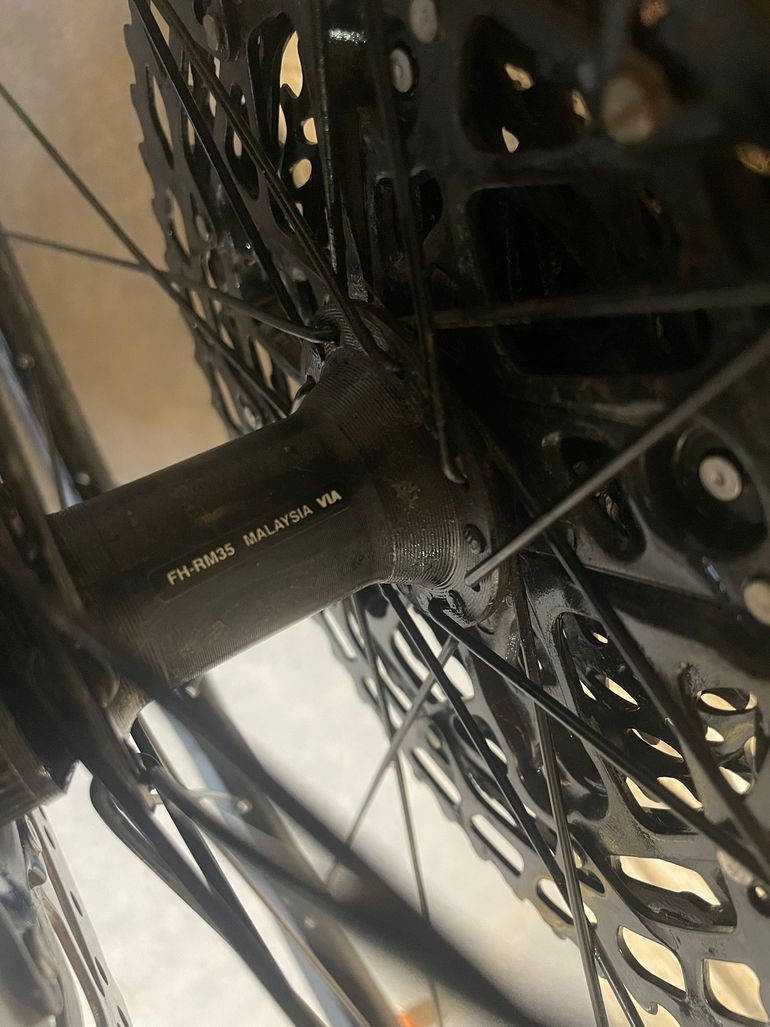 Tweedehands Massi black gold bike — afbeelding 11 van 13