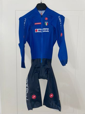 Used Castelli BodyPaint Pista Nazionale Italiana di Ciclismo 2022 Cycling Clothing