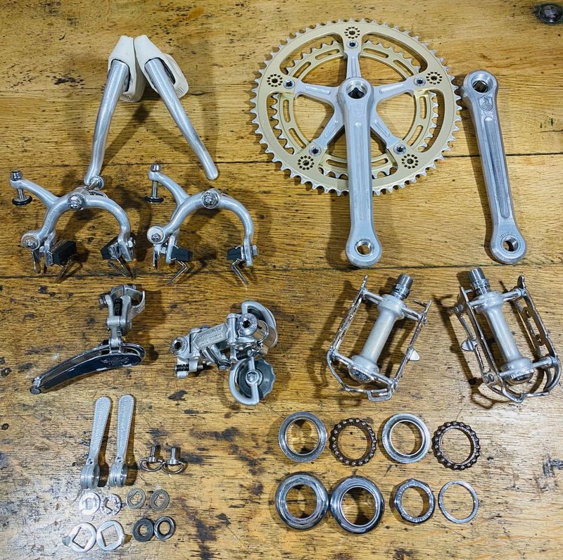 Used Campagnolo Nuovo Record 1973 Groupset
