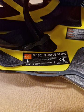 Tweedehands MET Rivale Mips Größe L 2021 bike — afbeelding 4 van 4