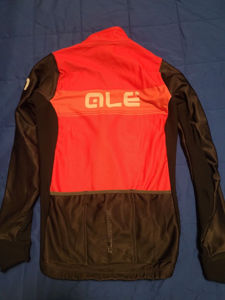 Alé R-EV1 Black Blue Rumbles Jacket