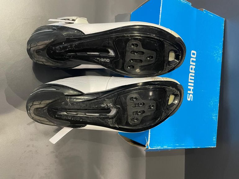 Used Shimano RP3 Cycling Shoe White 42 2022 bike — image 3 of 4