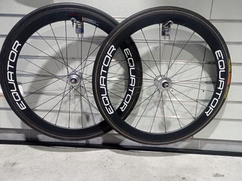 Used Eguator Carbon track wheel  50 2020 bike — image 1 of 4