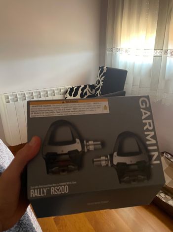 Used Garmin Rally RS200 Dual-Sensing Power Meter Pedals 2025 bike — image 2 of 2