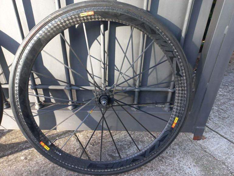 Brugt Mavic Cosmic Ultimate 40 Disc Wheelset 2017 bike — billede 3 af 5