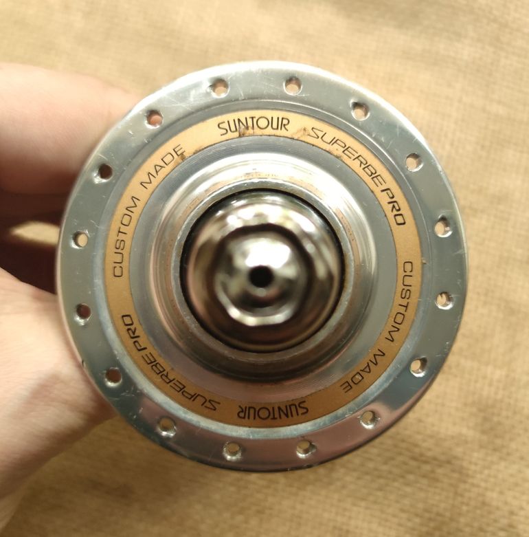 Sr Suntour Suntour Superbe Pro NJS Pista Rear & Front Hub Set 32