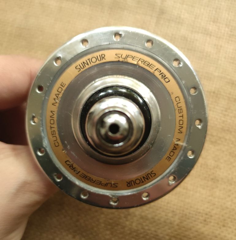 Sr Suntour Suntour Superbe Pro NJS Pista Rear & Front Hub Set 32