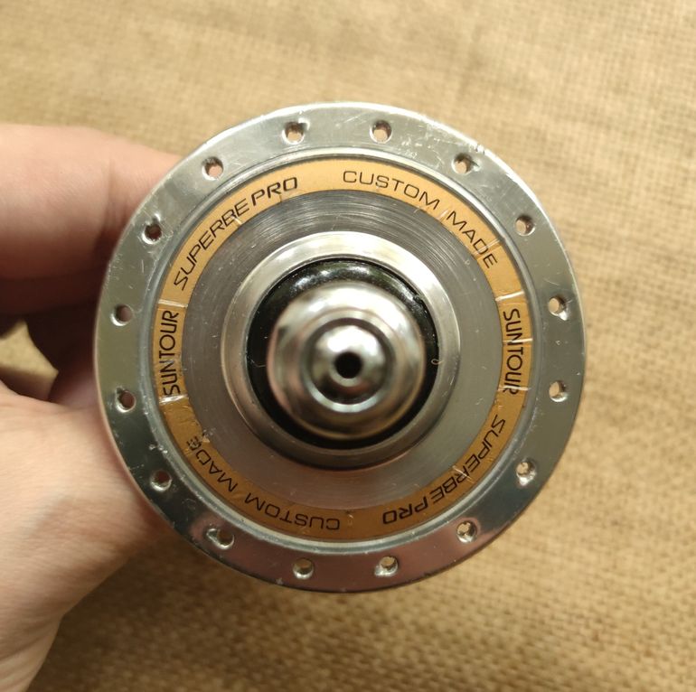 Sr Suntour Suntour Superbe Pro NJS Pista Rear & Front Hub Set 32