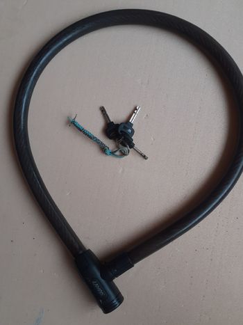 Cobra, Antifurto moto con treccia multipla in acciaio da 24 mm. Marca LAMPA, modello .