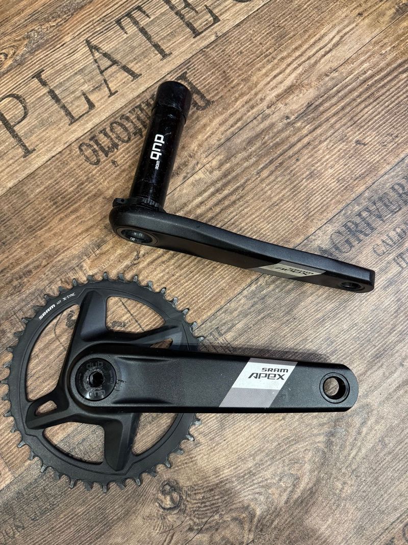 Used Sram Apex Kurbel 170mm Drivetrain & Pedals