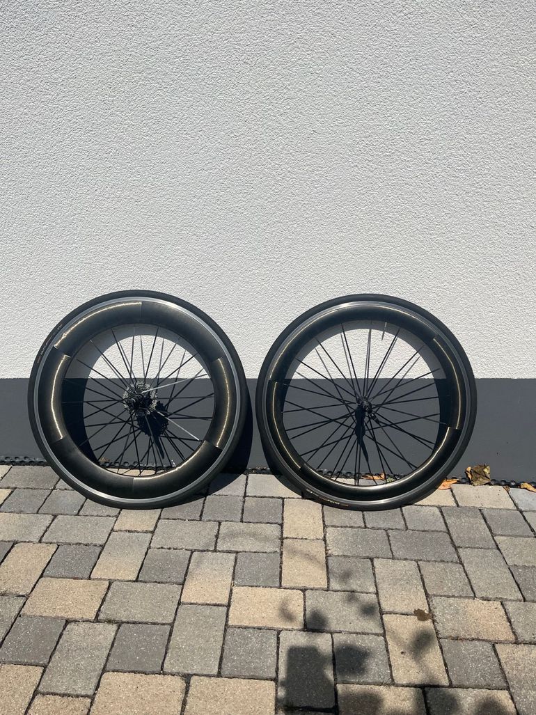 Used Sram Laufradsatz Rennrad Carbon Sram Aero bike — image 1 of 7