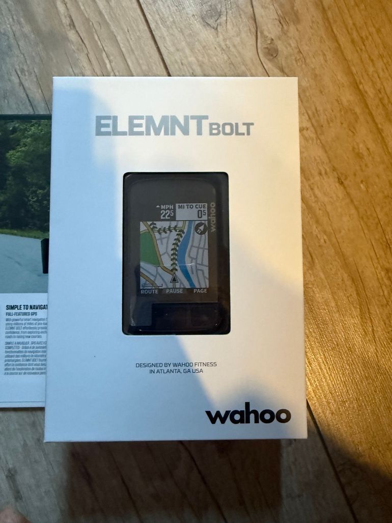 Brugt Wahoo nieuwe wahoo fietscomputer ongebruikt 2025 bike — billede 2 af 5