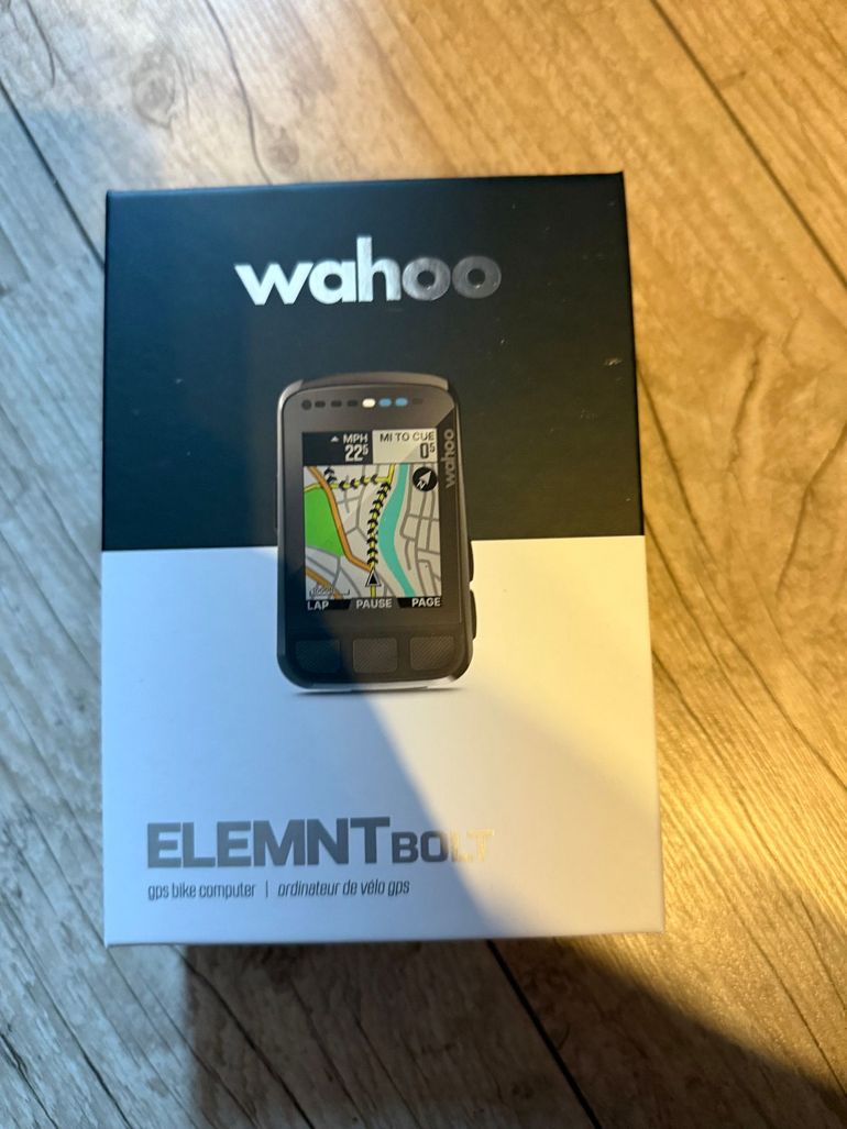 Brugt Wahoo nieuwe wahoo fietscomputer ongebruikt 2025 bike — billede 1 af 5