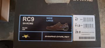 Gebrauchtes Shimano RC9 S-Phyre Wide 47 Cycling Shoes
