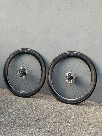 Used Campagnolo Bora Ultra WTO 45 Disc Brake Wheelset 2022 Wheels