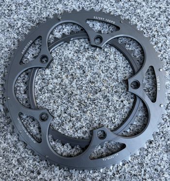 Used Sram Powerglide Chainrings 53/39T bike