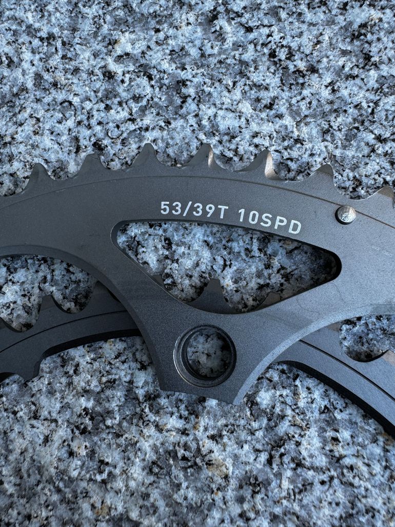 Used Sram Powerglide Chainrings 53/39T bike — image 2 of 3