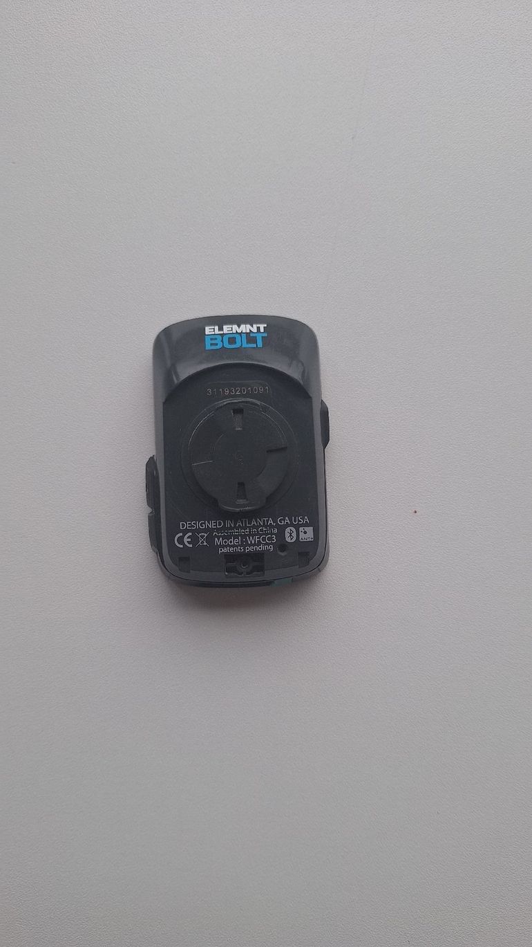 Brugt Wahoo elemnt bolt v1 + handlebar mount 2017 bike — billede 5 af 5