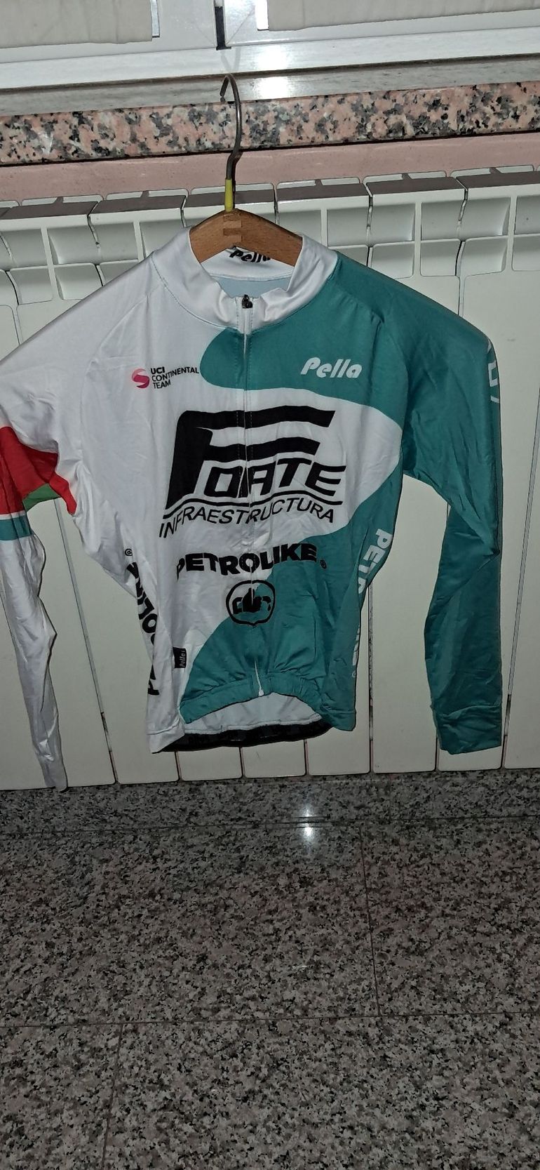 pella t-shirt lunga petrolike null