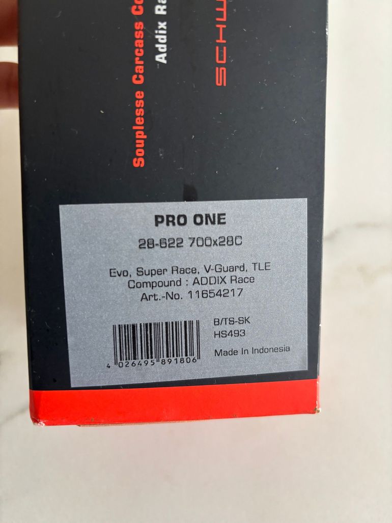 Used Schwalbe schwalbe pro one tle 28mm 2024 bike — image 2 of 3
