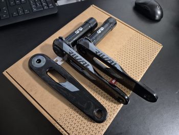 Używany SRAM Rival Kurbelarm set 165mm – Powermeter 2025 Drivetrain & Pedals