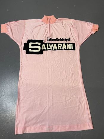 Použité salvarani ORIGIANALE MAGLIA ROSA GIRO D’ITALIA 1979 Cycling Clothing