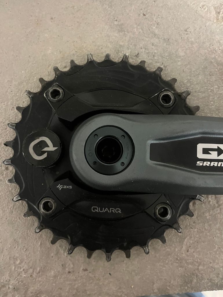Used Sram Quarq powermeter-  GX boost wide crankset 2024 bike — image 3 of 5