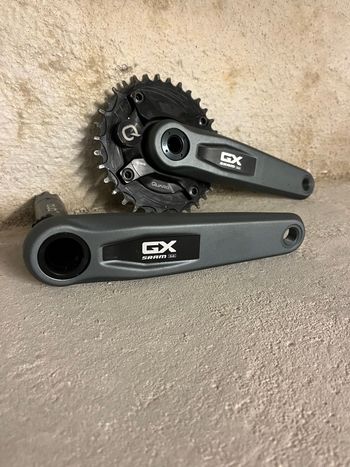 Used Sram Quarq powermeter-  GX boost wide crankset 2024 bike — image 5 of 5