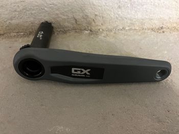 Used Sram Quarq powermeter-  GX boost wide crankset 2024 bike — image 2 of 5
