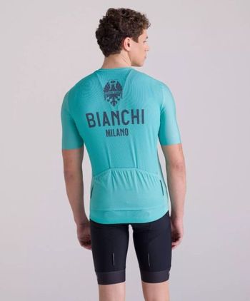 Used Bianchi Milano Maillot Manches Courtes CLASSIC Céleste 2025 bike — image 2 of 3