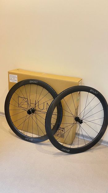Brugt Hunt Carbon Disc Wheelset 2024 bike — billede 10 af 10