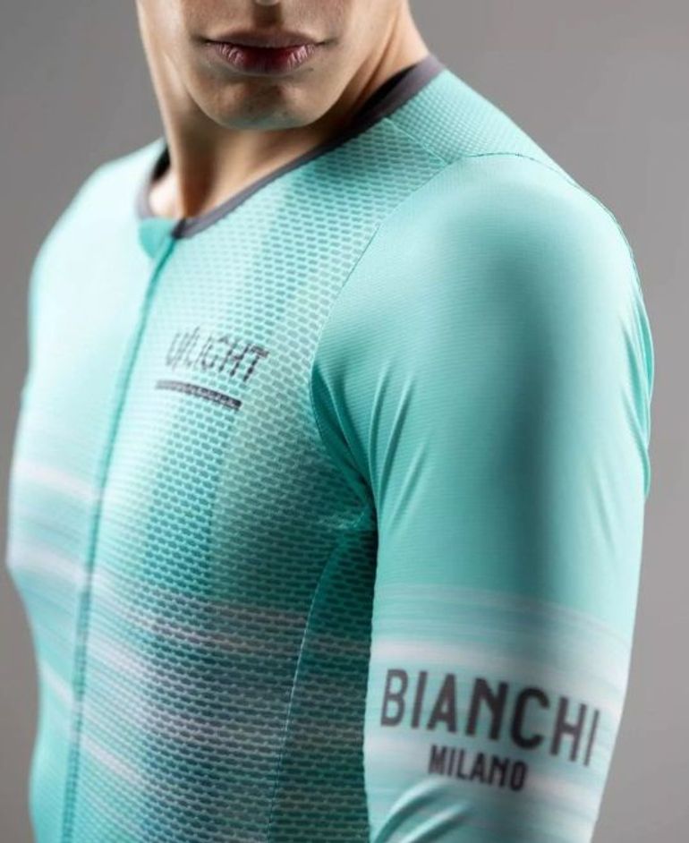 Used Bianchi Maillot Ultralight Céleste Short Sleeve Jersey 2025 bike — image 2 of 3