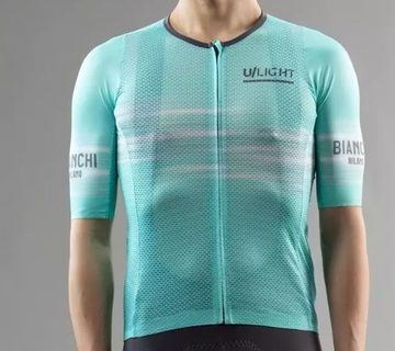 Brugt Bianchi Maillot Ultralight Céleste Short Sleeve Jersey 2025 Cycling Clothing