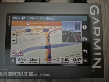 Used Garmin Drivesmart 86 2024 bike