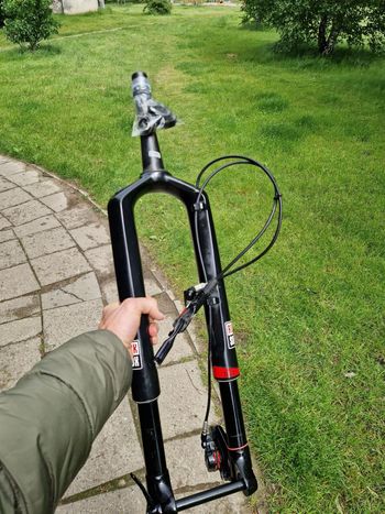 Used RockShox RS-1 100mm Inverted Fork 2014 bike — image 1 of 2