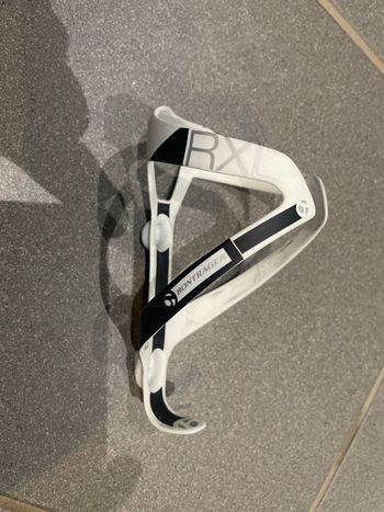 Bontrager, porte bidon  RXL blanc Carbon