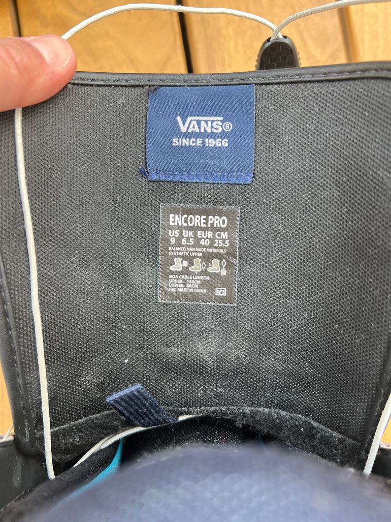 Used Vans boots bike — image 4 of 4