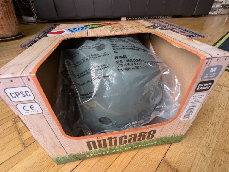 Used Nutcase Street Helmet British Green Matte 2023 bike — image 5 of 5
