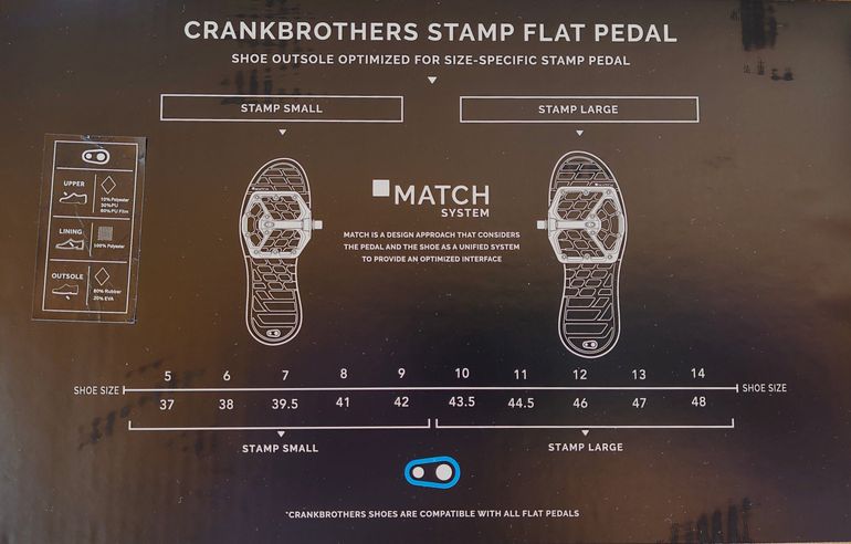 Used Crankbrothers Stamp Speed Lace Flat Enduro Shoes 2025 bike — image 3 of 7