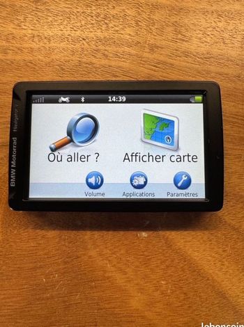 Used Garmin Navigator V GPS bike