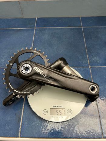 Fsa, guarnitura  slk Carbon 175 mm