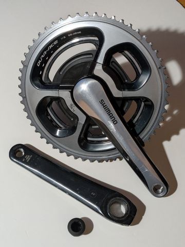 SRM PM7 Dura-Ace 9000 55-42 170mm 2017 Drivetrain & Pedals usato